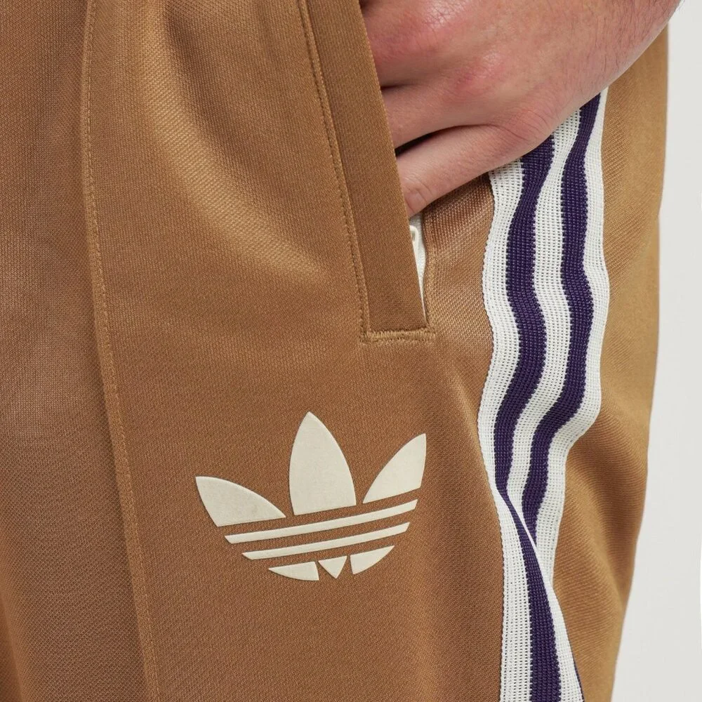 adidas Men's Brown and Pink Track Jacket - Picture 4 of 8
